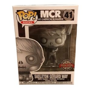 Platinum Skeleton Gerard Way Funko Pop